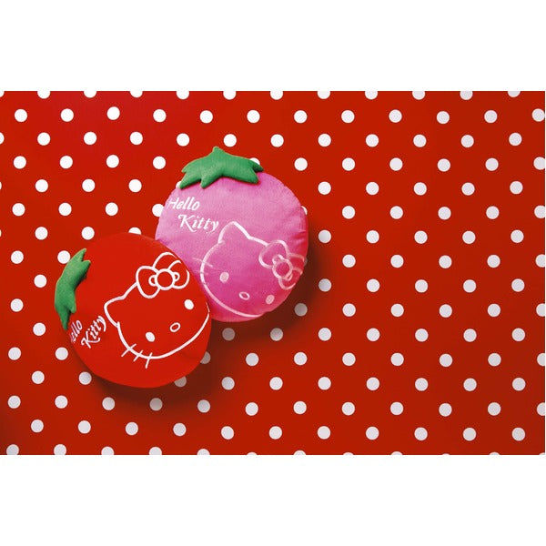 Hello Kitty ハローキティ ストロベリークッション Lサイズ ピンク ベルボア生地使用