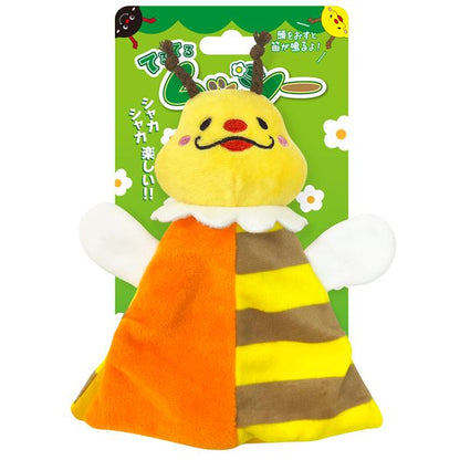 （まとめ）てるてるムッシー みつばち TRM-02 犬用玩具【×3セット】【代引不可】