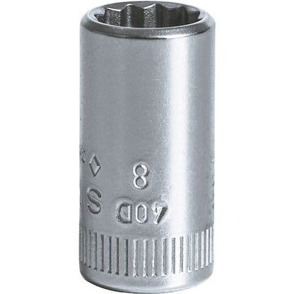 STAHLWILLE スタビレー 1/4SQ 十二角ソケット 9mm 全長23mm 面接触 40D-9 工具 ツール DIY 作業工具