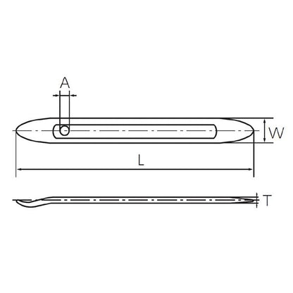KTC 京都機械工具 タイヤレバー 210mm OHZ-210 工具 ツール DIY 作業工具