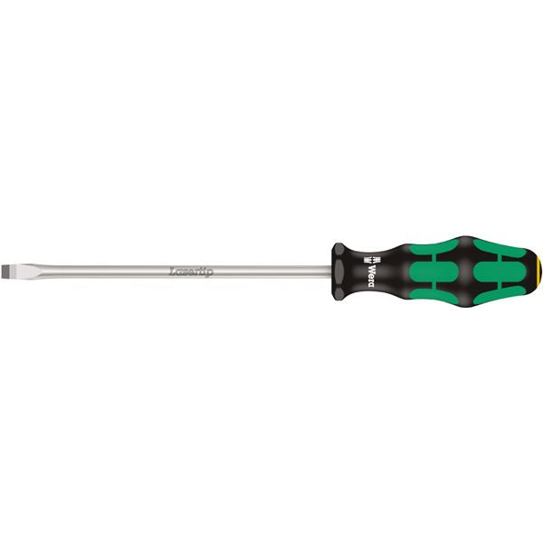WERA ヴェラ マイナスドライバー 刃先サイズ8.0 軸長175mm クラフトフォームハンドル 007640 工具 ツール DIY 作業工具 道具