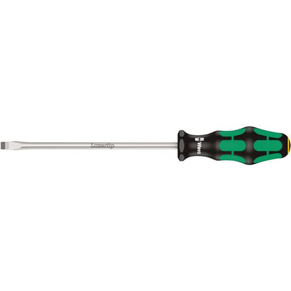 WERA ヴェラ マイナスドライバー 刃先サイズ8.0 軸長175mm クラフトフォームハンドル 007640 工具 ツール DIY 作業工具 道具