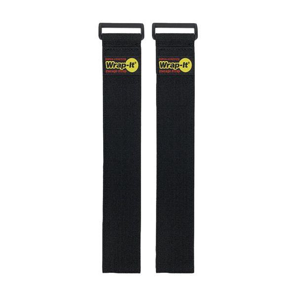 Wrap-It ラップイット 配線コード収納ストラップ 24X2inch 2個入BK 702-24B 工具 ツール DIY 作業工具
