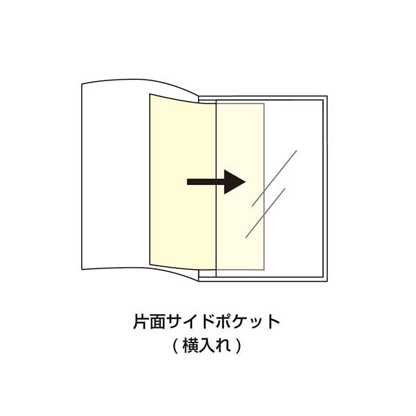 ナカバヤシアーテム グラフィックファイル B3・F8 クリア CBCT-GB3C 1冊