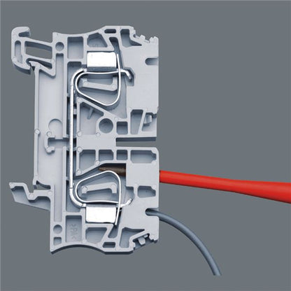 WERA ヴェラ 絶縁 マイナスドライバー 先細型 IEC60900適合 先端サイズ1.0x5.5mm 軸長125mm 006442 工具 ツール DIY