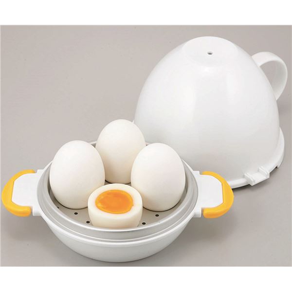 レンジでらくチン！ゆでたまご 4個用 RE-279
