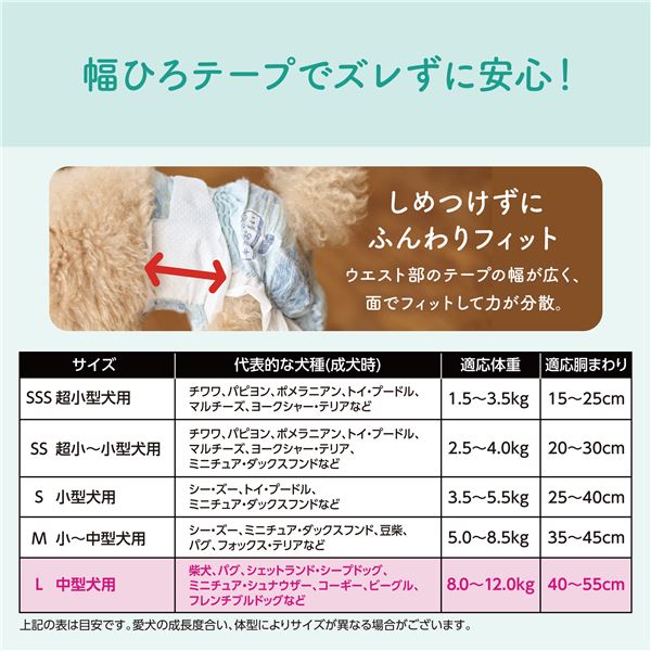 大王製紙 キミおもい リラックスウェア L 32枚 （犬用 衛生用品／紙オムツ）【代引不可】