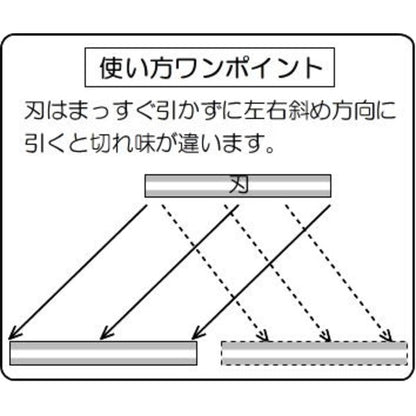 ガーデンプロ/草刈り器具 【ワイドタイプ用替え刃】 両刃 角度2段階調節可 日本製 〔除草 園芸 ガーデニング用品〕