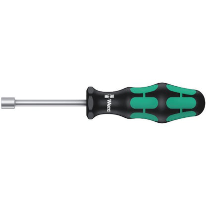 WERA ヴェラ ナットドライバー 中空シャフト付 対辺7/16インチ 軸長90mm 029506 工具 ツール DIY 作業工具 道具