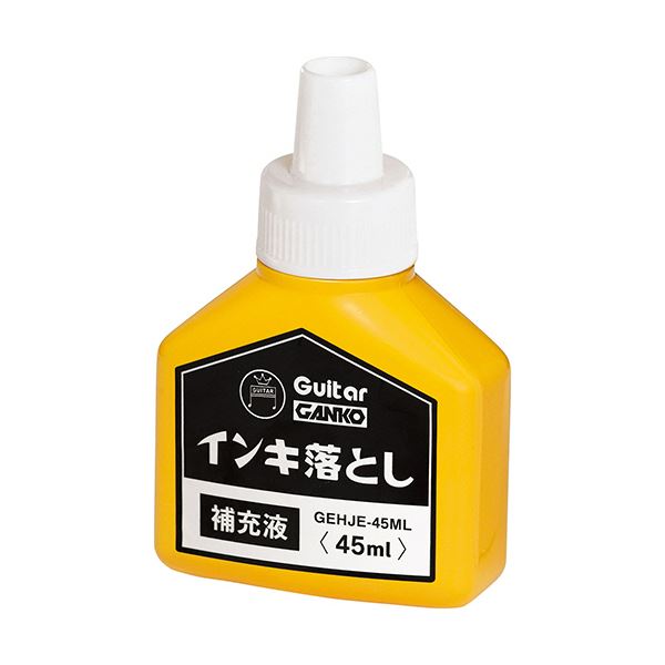 （まとめ）寺西化学 ギターガンコ インキ落とし補充液 45ml GEHJE-45ML 1個【×3セット】