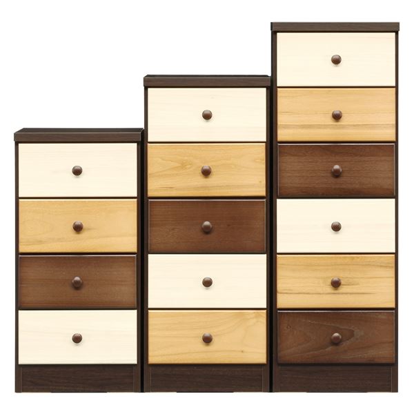 チェスト タンス 6段 幅39cm ブラウン 本体 日本製 木製 桐製 引き出し収納 子供部屋 ベッドルーム 寝室 リビング 完成品