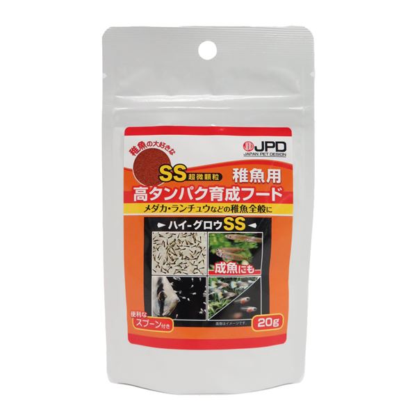 （まとめ）高タンパク育成フード ハイ-グロウSS 20g 観賞魚用フード 【×3セット】【代引不可】