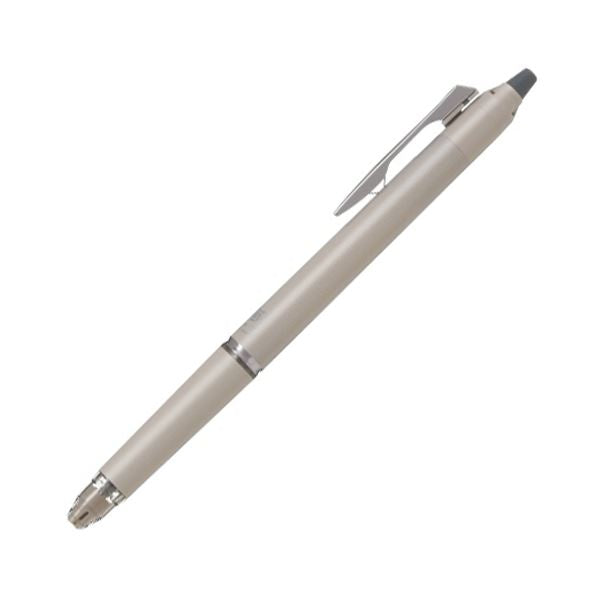 （まとめ） パイロットゲルインキボールペン フリクションボール ノックゾーン 極細0.5mm 黒 （軸色：ブレークタイムベージュ）LFBKZ-50EF-BBE 1本 【×3セット】