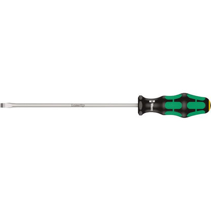 WERA ヴェラ マイナスドライバー 刃先サイズ6.5 軸長200mm クラフトフォームハンドル 007621 工具 ツール DIY 作業工具 道具