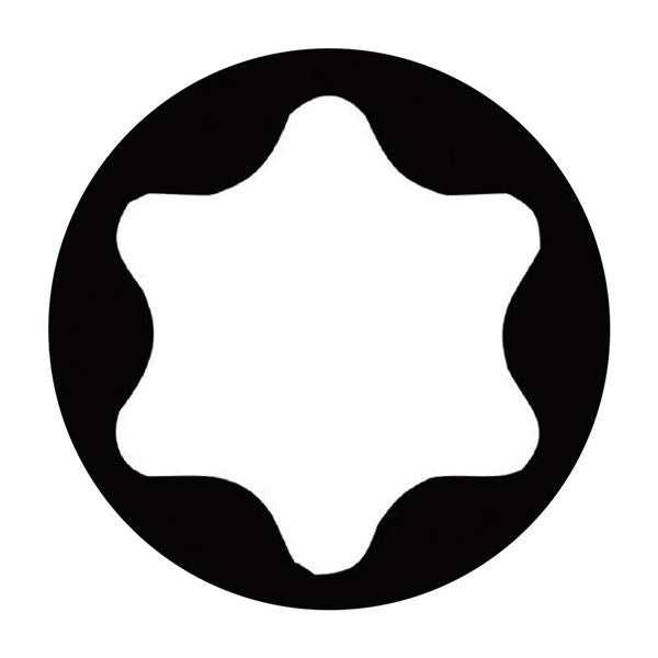 WERA ヴェラ 10本入 トルクスネジ用 ドライバービット 差込6.35mm 刃先サイズTX40 全長25mm 072412 工具 作業工具 ツール DIY