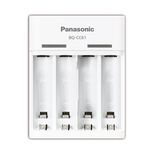 パナソニックUSB入力充電器 4列 単3・単4形用 BQ-CC61 1個