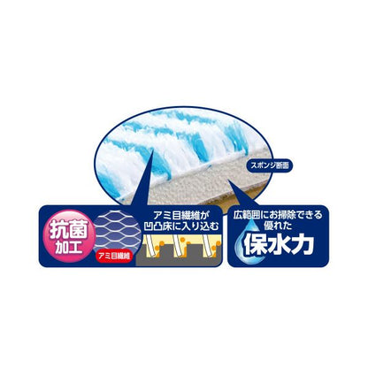 （まとめ） 山崎産業 コンドルベランダ玄関用スポンジブラシ スペア 1個 【×2セット】