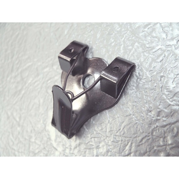 〔 3個セット 〕 壁掛け用金具 額吊り金具 〔 3.5kgまで 〕 バネ付き2本針フック 3006-6
