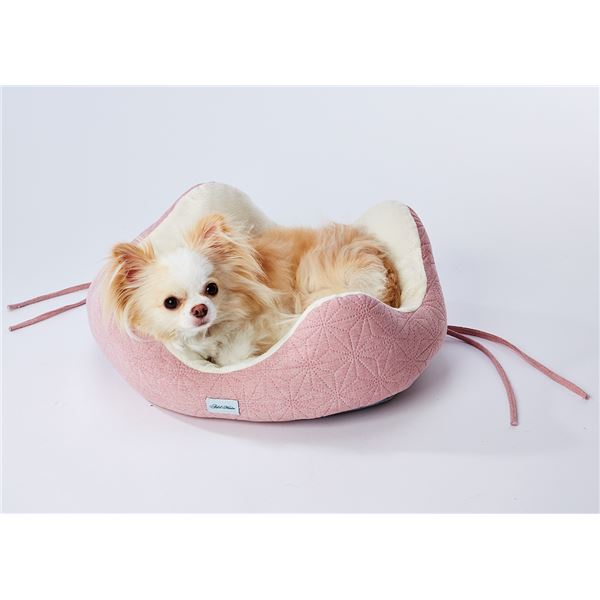 どこからでも乗り降りしやすい パピーベッド ピンク (ペット住関連用品/ベット/ベッド)【代引不可】