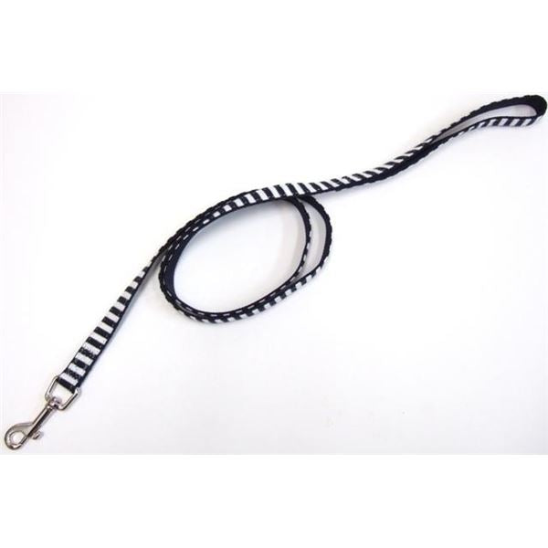 岡野製作所 ストライプリード #15 ネイビーホワイト【ペット用品】【リード】【代引不可】
