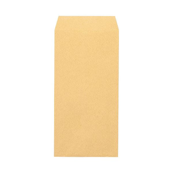 （まとめ） 高春堂 ピースR40再生紙クラフト封筒 テープのり付 長3 70g／m2 〒枠なし 525 1パック（100枚） 【×3セット】