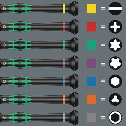 WERA ヴェラ 精密用 Microstix マイクロドライバー 軸長40mm 118145 工具 ツール DIY 作業工具 道具