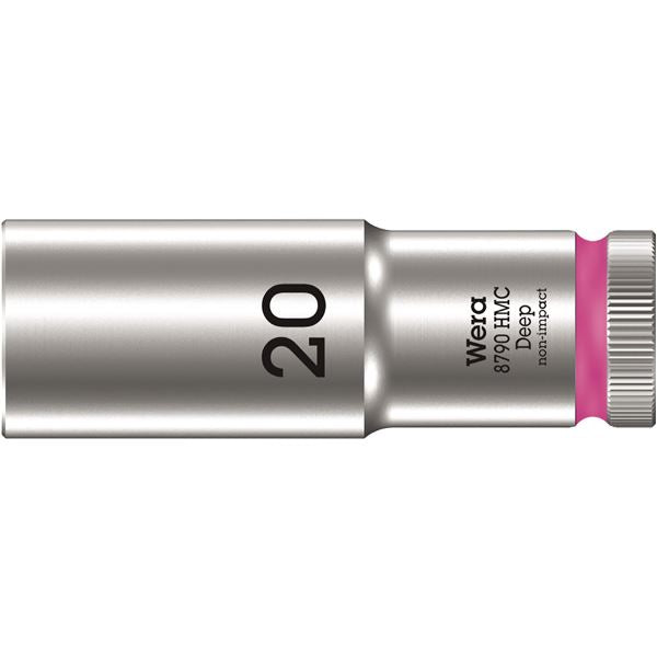 WERA ヴェラ 差込角1/2DR ZYKLOP ディープソケット サイズ20mm 全長83mm 004560 工具 ツール DIY 作業工具 道具