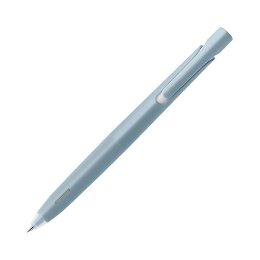 （まとめ）ゼブラ 油性ボールペン ブレン0.5mm 黒 (軸色：ライトブルー) BAS88-LB 1本【×10セット】