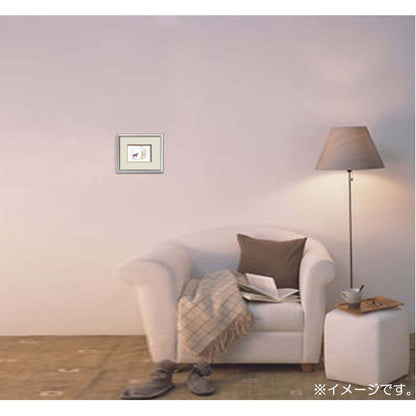 絵画額 フレーム いわさきちひろ 横顔 日本製 壁掛け 額 額縁