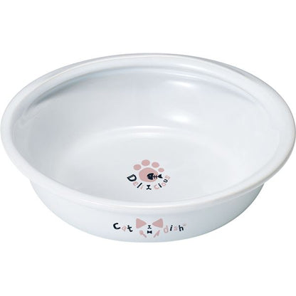 （まとめ）こぼれにくい陶製食器 にゃんこ用【×3セット】 (猫用品/食器)【代引不可】