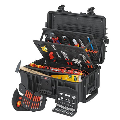 KNIPEX クニペックス 電気技師用 ツールセット 63PCE 外寸W609×H428×D263mm 002137 工具 ツール DIY 作業工具