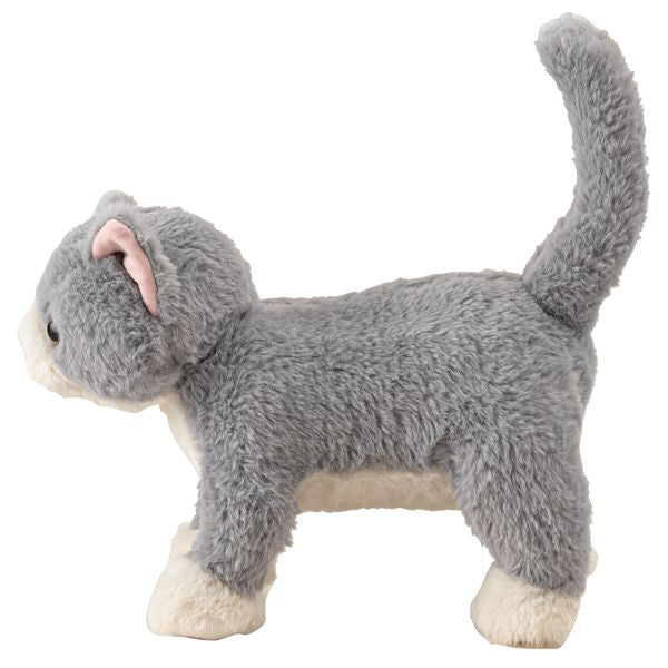 ぬいぐるみ 癒されアニマル movemal むぶまる 約W12.5×D27×H30cm 猫 ネコ ねこ 完成品