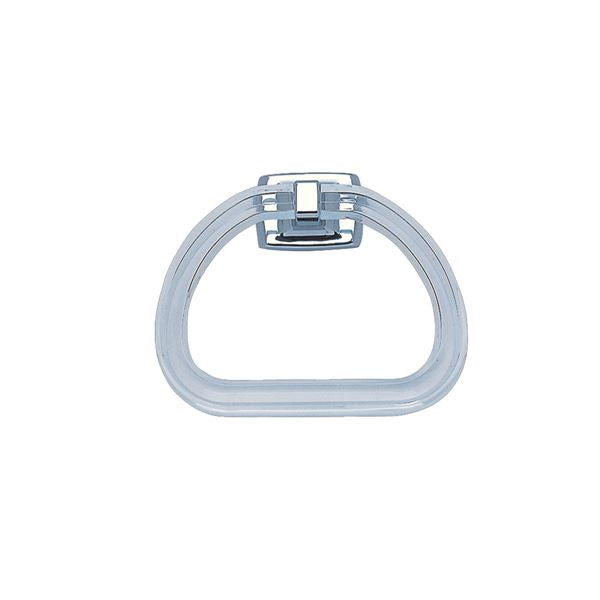 タオルリング/建築金物 【W169×H133mm】 リング：アクリル 浴室可 〔業務用 建材 建築金具〕