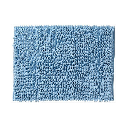 山崎産業 SUSU抗菌ストロングW バスマットEC S 約35×50cm ブルー 1枚