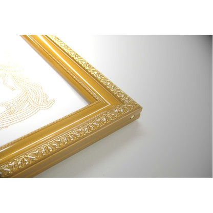 〔 樹脂製 賞状額 〕 金色賞状額 ゴールド賞状額 尺七大 312×221mm 壁掛けひも 0122 ネオ金消し賞状額 額 額縁 フレーム