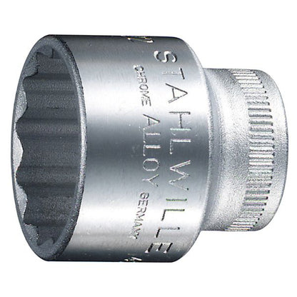 STAHLWILLE スタビレー 3/8SQ 十二角ソケット 7mm 全長24mm 面接触 45-7 工具 ツール DIY 作業工具