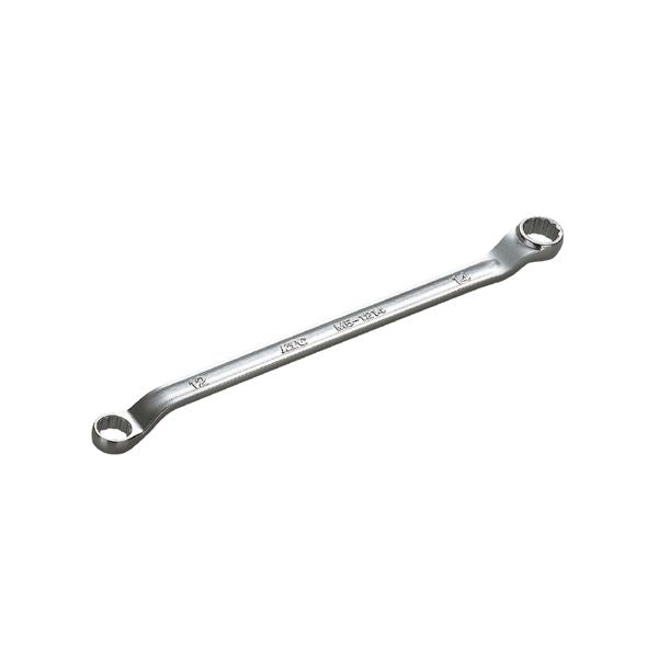 KTC 京都機械工具 45゜X6゜ロング メガネレンチ 10X12mm(JAN付) M5-1012-F レンチ 工具 ツール DIY 作業工具
