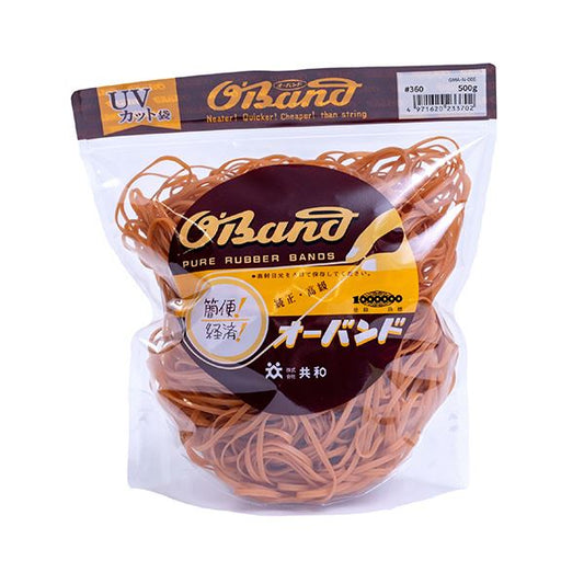 共和 オーバンド#360 内径89mm 500g入 透明袋 GMA-N-006 1袋