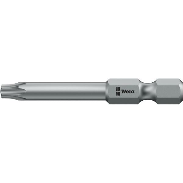WERA ヴェラ Bore Torx トルクスネジ用 ドライバービット 差込6.35mm 刃先サイズTX10 全長89mm 060050 工具 作業工具 ツール DIY