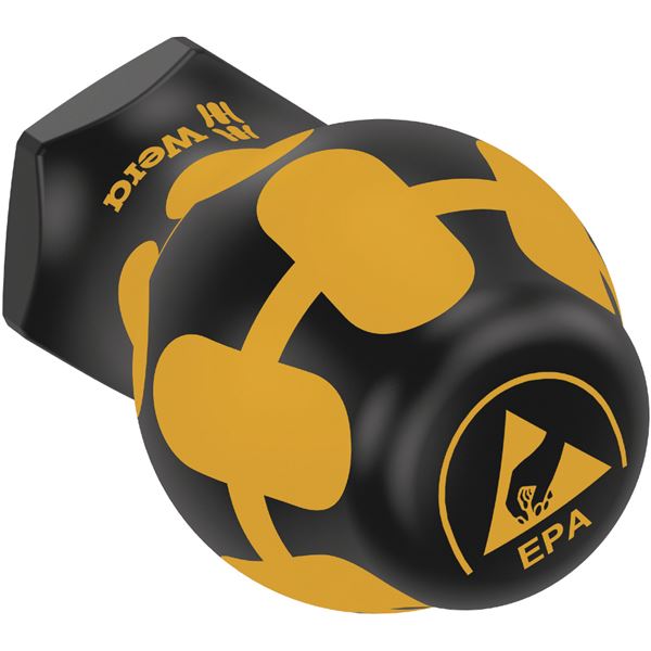 WERA ヴェラ ESD 静電気除去 スタビードライバーハンドル 先端サイズ1/4inch 全長54mm 008882 工具 ツール DIY 作業工具 道具