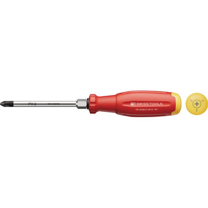 PB SWISS TOOLS ピービースイスツールズ スイスグリップEVO プラスドライバー根本六角 #2 全長209mm 38190.2-100S 工具 ツール