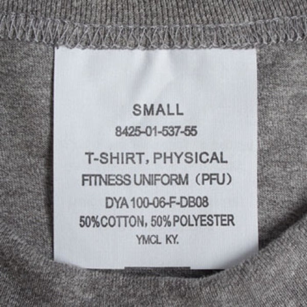 USタイプ ARMY Tシャツ XS 杢グレー 綿混 ティーシャツ ミリタリーウェア 軍モノ ミリタリーシャツ 衣類