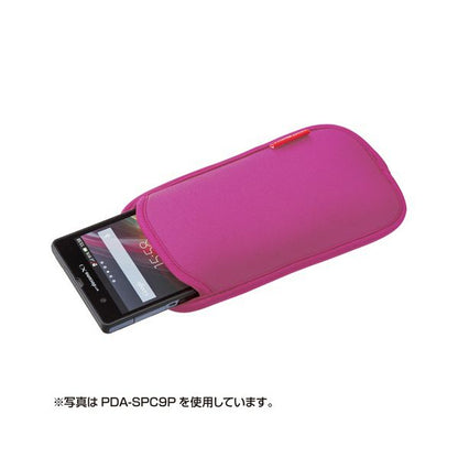 サンワサプライ マルチスマートフォンケース 5型用 ブラック PDA-SPC9BK 1個