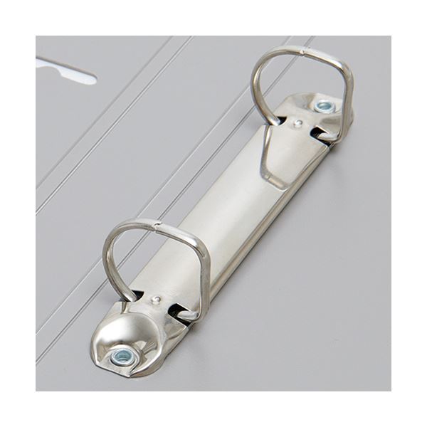 （まとめ） セキセイ セパルロックリングファイル A4タテ 2穴 150枚収容 20mmとじ 背幅32mm ネイビーブルー SEL-2835-15 1冊 【×5セット】