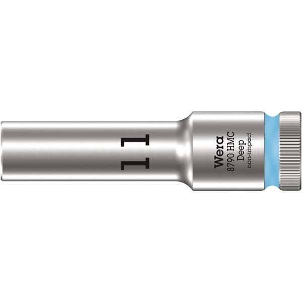 WERA ヴェラ 差込角1/2DR ZYKLOP ディープソケット サイズ11mm 全長83mm 004551 工具 ツール DIY 作業工具 道具