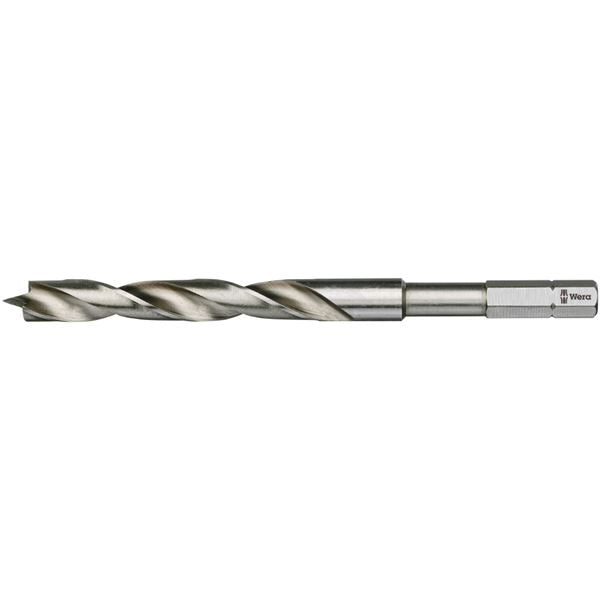 WERA ヴェラ 木工用 HSS ツイスト ドリルビット 六角軸 差込6.35mm 刃先サイズ6.0mm 104603 工具 ツール DIY 作業工具 道具