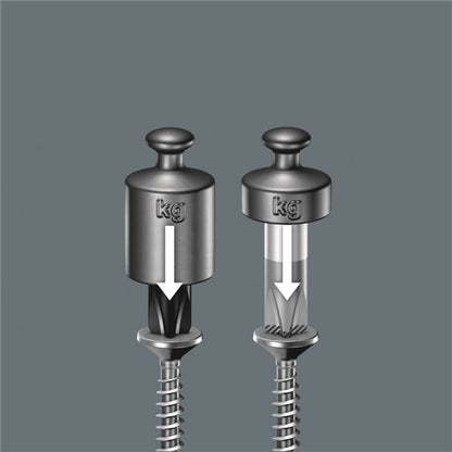 WERA ヴェラ マイナスドライバー 刃先サイズ8.0 軸長175mm クラフトフォームハンドル 007640 工具 ツール DIY 作業工具 道具