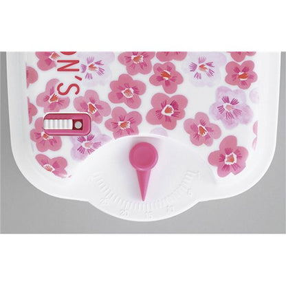 耐熱 電子レンジ容器 【5pc】 日本製 スタッキング可 日付数字 蒸気穴付き 『パーソンズフローラル』 〔キッチン 台所〕