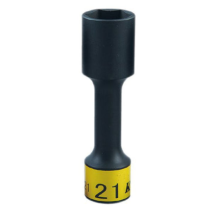 KTC 京都機械工具 12.7SQ インパクトホイールナットソケット 21mm BP49-21 ソケット 工具 ツール DIY 作業工具
