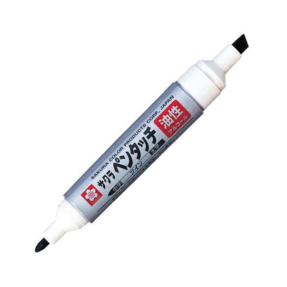 サクラクレパス油性マーカー ペンタッチツイン ちゃいろ PK-T#12 1セット（10本）